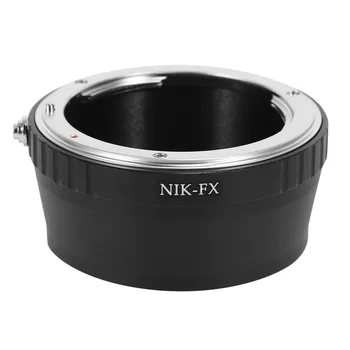 Черный адаптер для объектива Nikon F AI к камере Fujifilm X Mount, подходящей для Fuji X-E1 DC287