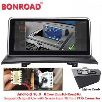 Автомобильный Android мультимедийный плеер Bonroad Радио стерео для Bmw X3 E83 Apple Carplay Авто Видео Bluetooth GPS навигационный экран