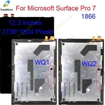 Оригинал для Microsoft Surface Pro 7 1866 ЖК-дисплей С Сенсорным Экраном Digitizer В Сборе Для Microsoft Surface Pro 7 Pro7 LCD