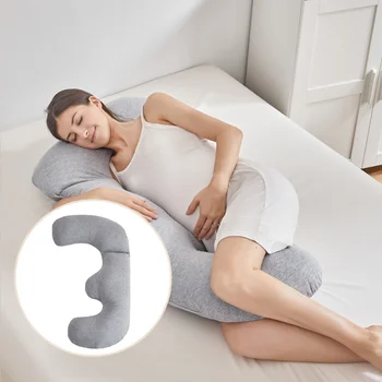 Новая подушка для беременных J-типа, прижимающая нить Во время беременности, поддерживающая талию для сна в брюшной полости, подушка для тела