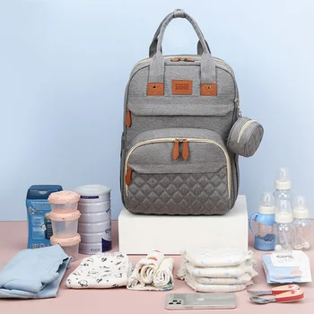 Сумка для мамы 2023, Новая портативная складная сумка для кроватки, многоцелевая нейлоновая сумка для матери и ребенка большой емкости, сумки для женщин