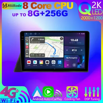 HiiRode QLED 2K 8Core 8 + 256G Android 12 Автомагнитола Для Toyota Sienta 2 XP170 2015-2022 360 Панорамная Камера GPS CarPlay Головное устройство