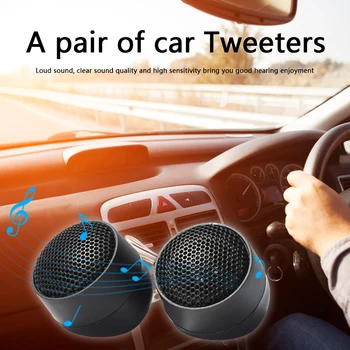 2ШТ Универсальный Мини-Твитер Для Салона Автомобиля Прочный Hi-Fi Стереодинамики Чувствительный Громкоговоритель для Автомобильной Аудиосистемы