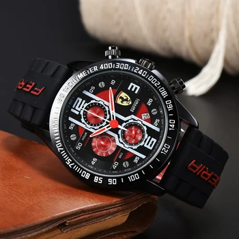 Мода новый автомобиль спортивный стиль кварцевые часы для мужчин часы Автоматическая дата личности наручные часы несколько цветов досуг часы