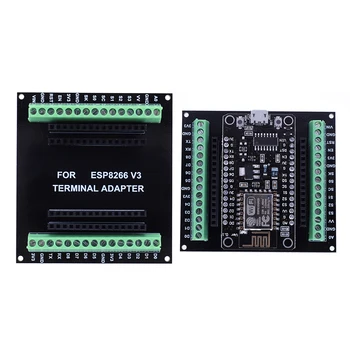 ESP8266 Плата расширения NodeMCU Lua WIFI V3 CH340 GPIO 1 В 2 Модуль разработки Двухслойный ESP-12E Плата разработки