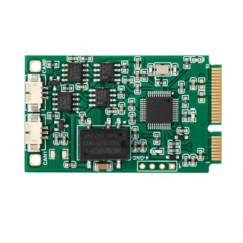 Интерфейсная карта MINI PCI-E Для CAN, двухканальный USB-порт Для CAN с изоляцией