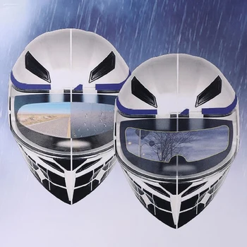 Высококачественные шлемы MT, водонепроницаемая защита от дождя, прозрачная накладка против запотевания, непромокаемая пленка, мотоциклетный шлем, пленка для мотоциклетного шлема