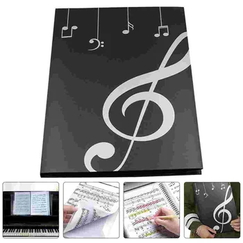 Папка для нот Binder A4 Пластиковый файл Бумажные документы Прочный для папок музыкантов