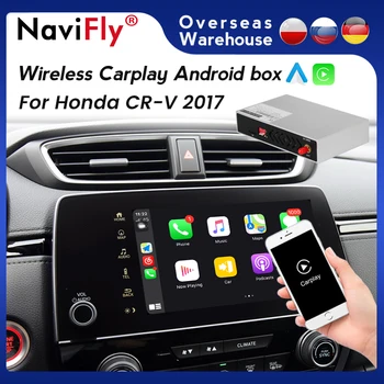 Автомобильный мультимедийный беспроводной Apple для Carplay Box Android Автоматический модуль для Honda CR-V CRV 2017 Модуль декодера зеркальной связи