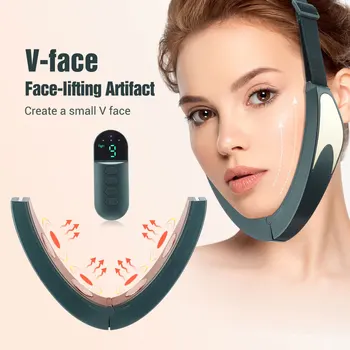 Косметический инструмент для истончения лица, бытовой V-образный артефакт для лифтинга лица, Массажер для лица для подтяжки кожи лица