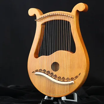 Классическая Лира, Арфа Из Цельного Дерева, Старинный Портативный Традиционный Инструмент, Классический Детский Музыкальный Инструмент Musikinstrumente
