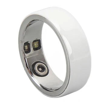Смарт-кольцо для здоровья и фитнеса Bluetooth-соединение IPX8 Водонепроницаемое перезаряжаемое смарт-кольцо для мониторинга сердечного ритма сна