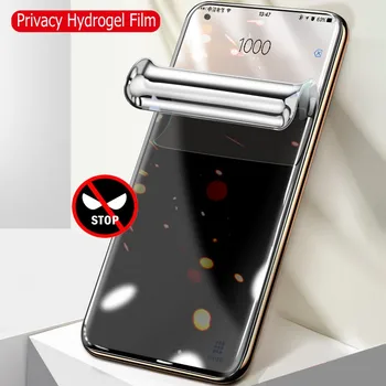 3D Антишпионская Гидрогелевая Пленка Для Samsung Galaxy S24 S21 S22 S23 Ultra Privacy Peep Screen Protector S10 S9 Plus Note 20 10 Pro 9 8