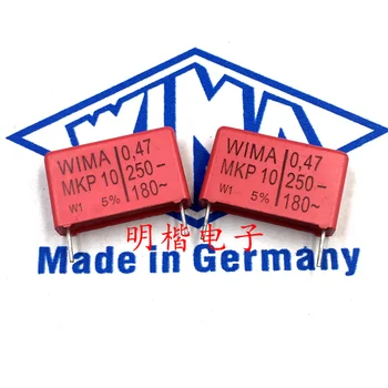 Бесплатная доставка 5шт/10шт WIMA Германия конденсатор MKP10 250V 0.47МКФ 250V 474 470nf P = 22.5 мм