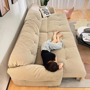 Конура для собак диван гостиная простая современная ткань для кошачьих лап ленивый электрический диван-кровать
